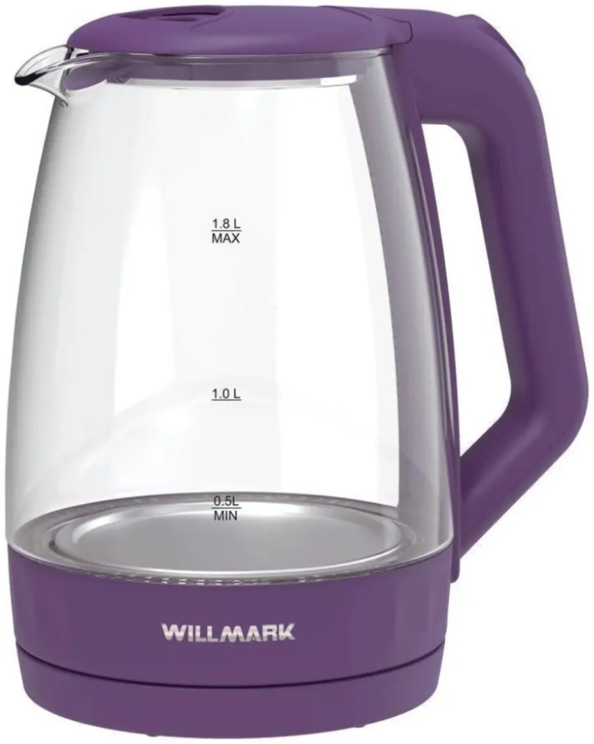 Электрочайник Willmark WEK-1823G фиолетовый