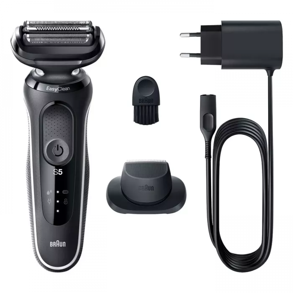 Электробритва Braun Series 5 Shaver 51-W1200s черно-белая