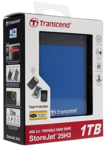 Transcend TS1TSJ25H3B 1000 ГБ