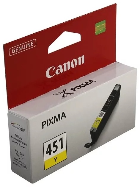 Canon CLI-451 Y желтый