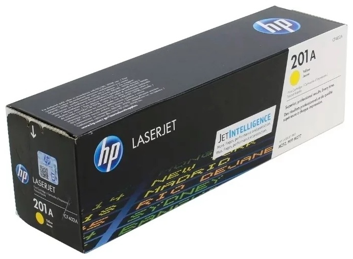 HP CF402A желтый