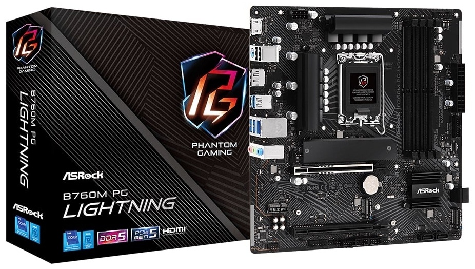 ASRock B760M PG Lightning