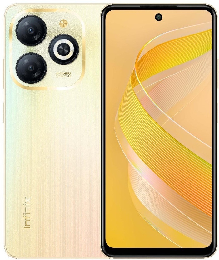 Смартфон Infinix Smart 8 4 /64GB Shiny Gold