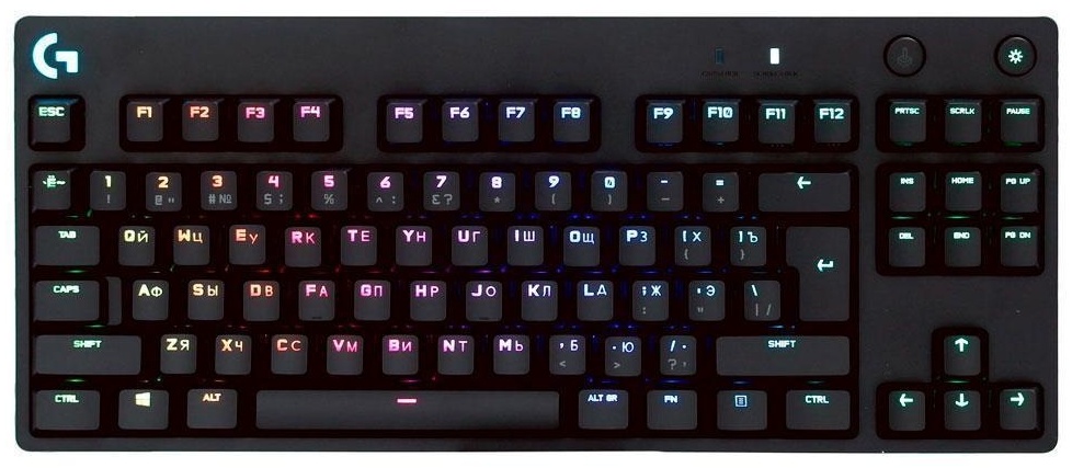 Logitech G Pro Mechanical Gaming черный