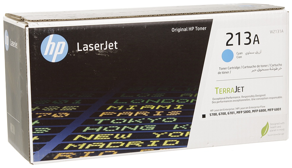 HP W2131A голубой (cyan)