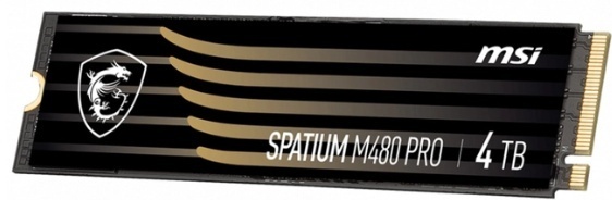 SSD MSI SPATIUM M480 PRO 4000 Гб