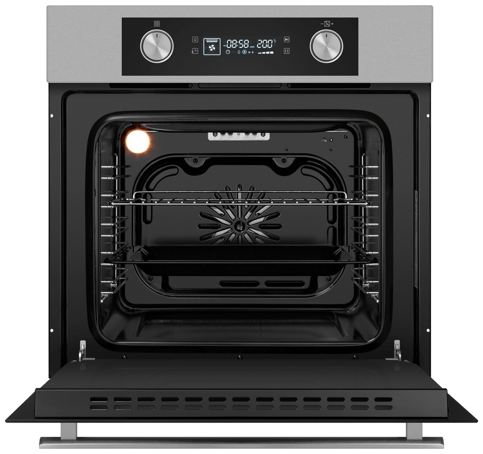 Духовой шкаф MAUNFELD AEOH6062S, серебристый