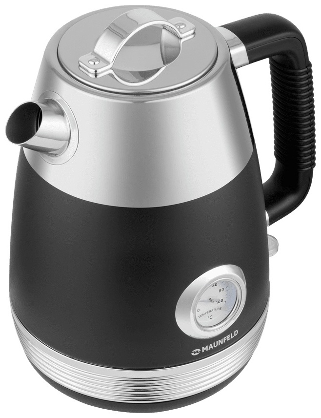 Электрочайник MAUNFELD MFK-621G черный, серый
