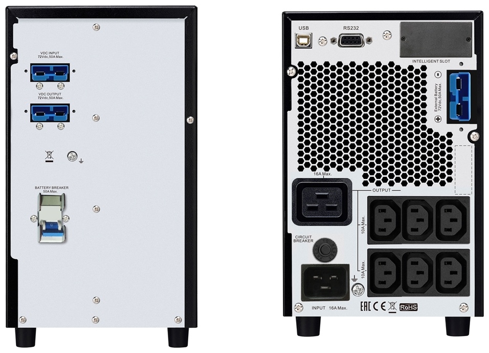Источник бесперебойного питания APC by Schneider Electric SRVS3KIL (SRVSPM3KIL+SRVS72BP-9A)