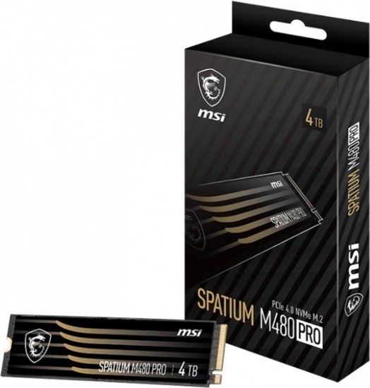 SSD MSI SPATIUM M480 PRO 4000 Гб