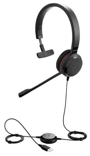 Jabra EVOLVE 20 MS Mono USB Special Edition, 4993-823-309 черный