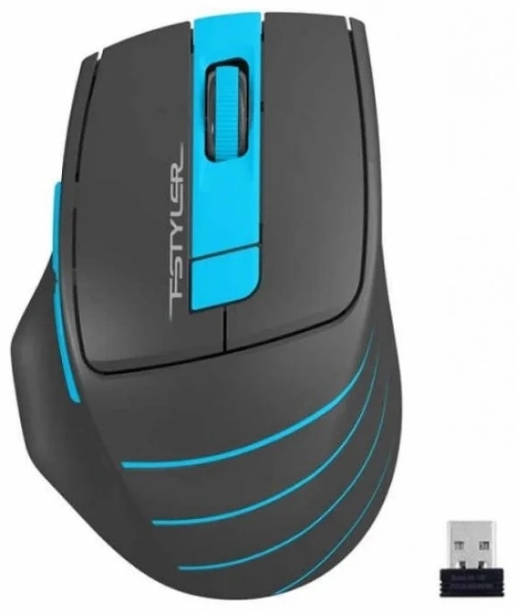 A4Tech Fstyler FG30 черный-голубой
