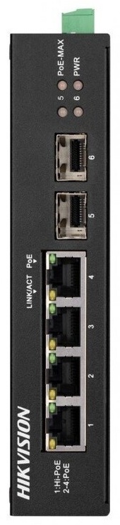 Коммутатор Hikvision DS-3T0506HP-E/HS