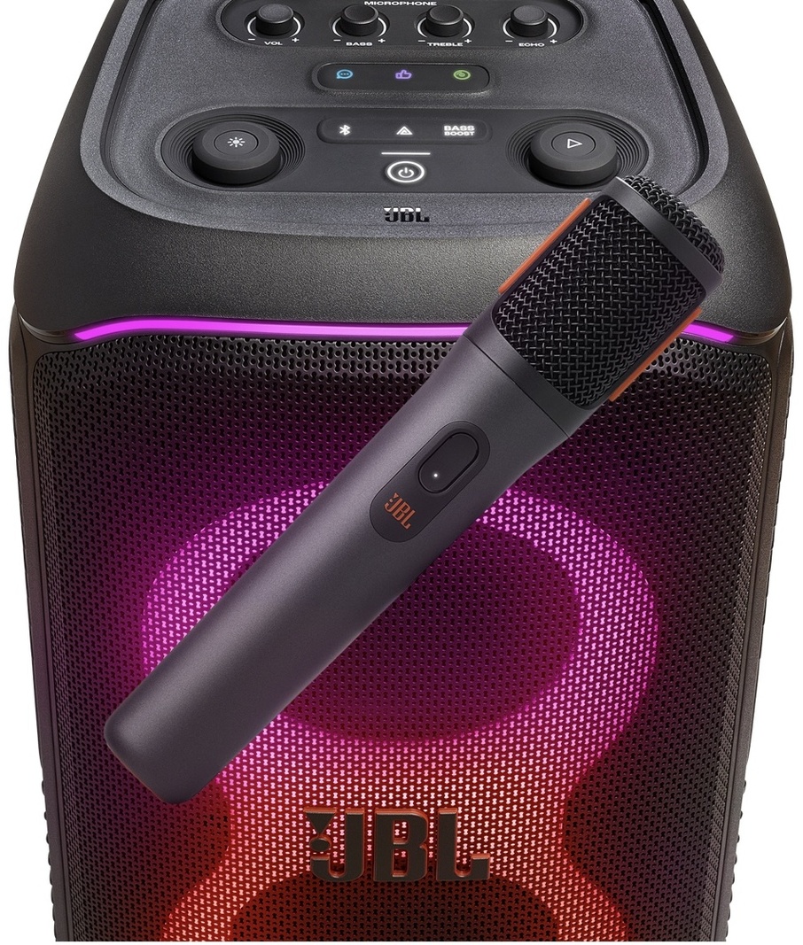 JBL PartyBox Wireless Mic черный