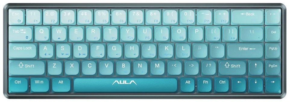 AULA H68 голубой