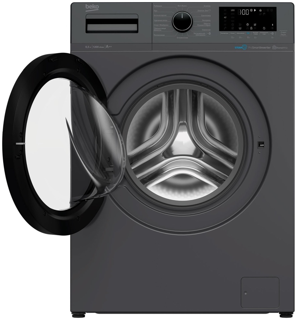 BEKO WSPE6H616A черный