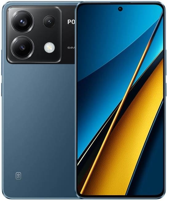 Смартфон Poco X6 5G 12/512GB Blue