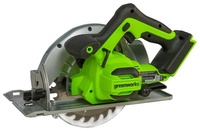 Циркулярная пила аккумуляторная Greenworks GD24CS (1500907RU)