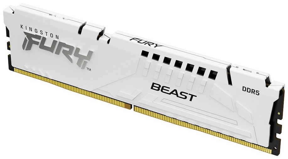 Оперативная память Kingston FURY Beast White XMP EXPO KF552C40BW-16 DDR5 16GB 5200MHz