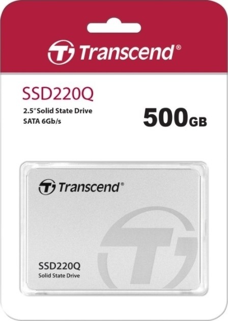 Transcend TS500GSSD220Q 500Gb серый