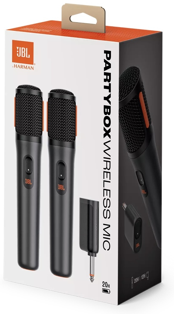 JBL PartyBox Wireless Mic черный