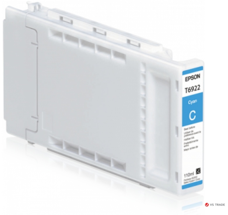 Epson C13T69220N ДЛЯ ПРИНТЕРОВ SC-T3000/5000/7000 110ML голубой (cyan)