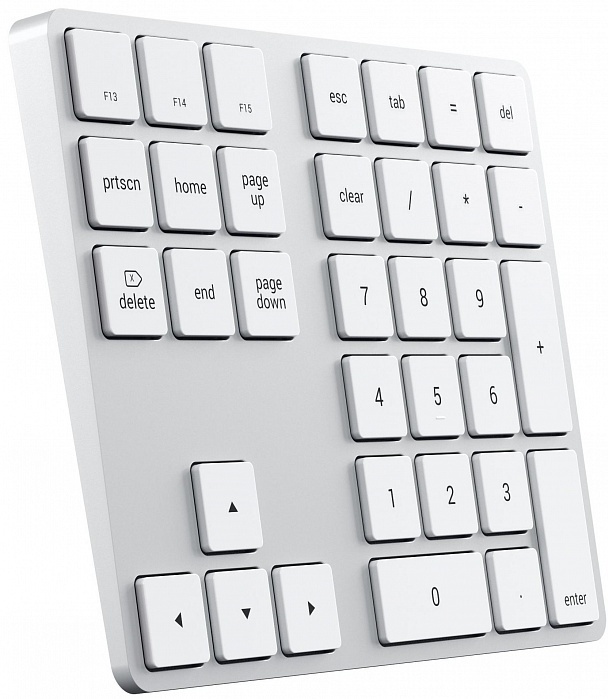 Satechi Bluetooth Extended Keypad ST-XLABKS серебристый
