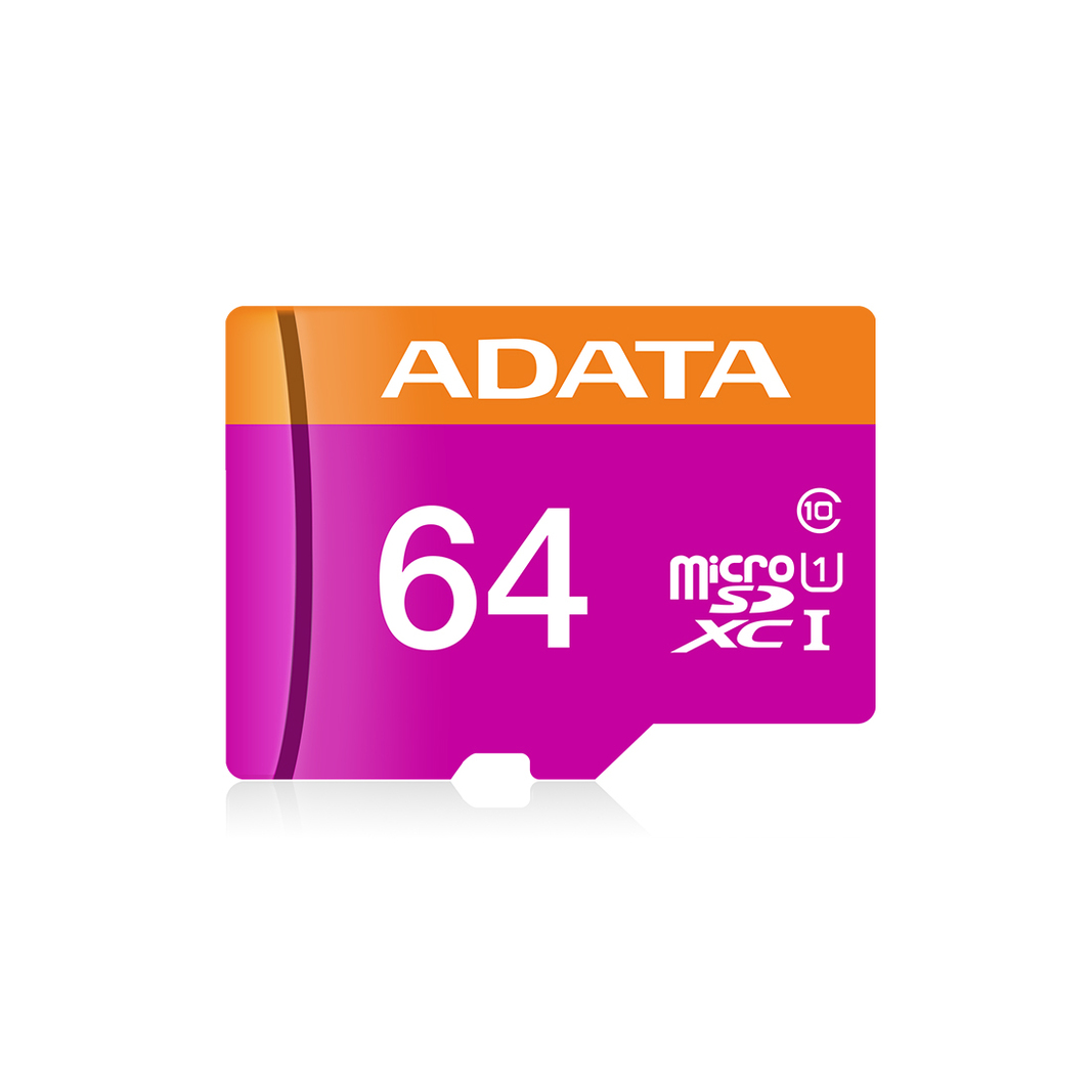 Карта памяти Adata microSDHC AUSDX64GUICL10-RA1 64Gb