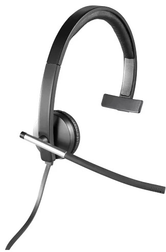 Logitech USB Headset Mono H650e черный