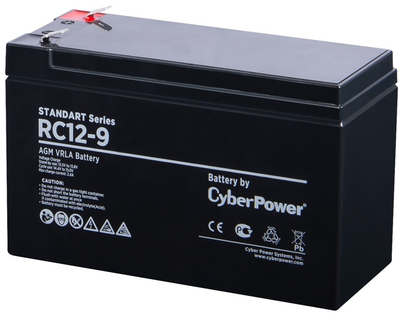 Аккумуляторная батарея CyberPower RC12-9 12В