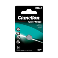 Батарейка Camelion Silver Oxide SR43 BP1