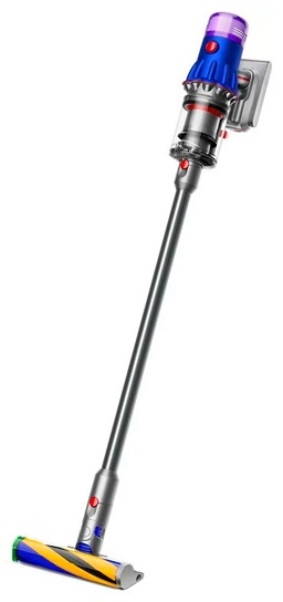 Dyson V12 slim fluffy серый, синий