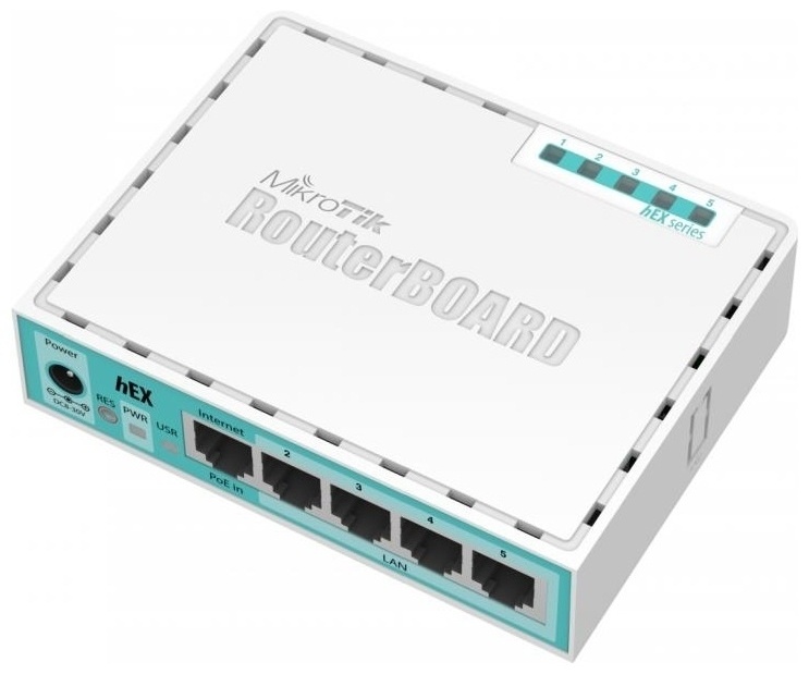 MikroTik hEX RB750Gr3 белый