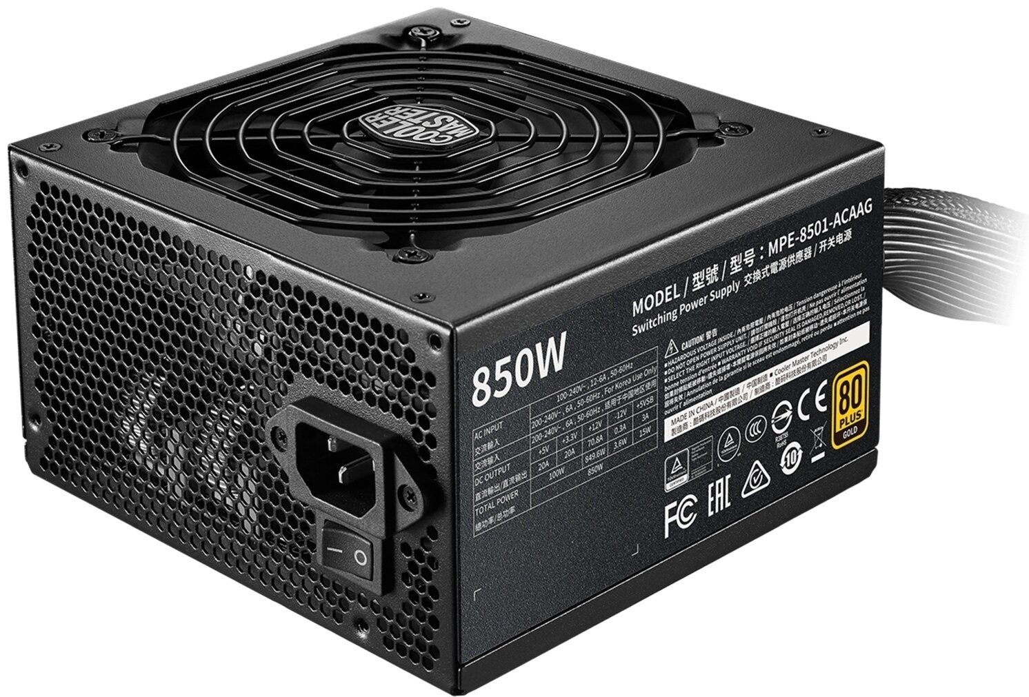 Cooler Master MWE Gold 850 V2 MPE-8501-ACAAG-EU 850W