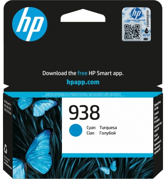 HP 4S6X5PE голубой (cyan)