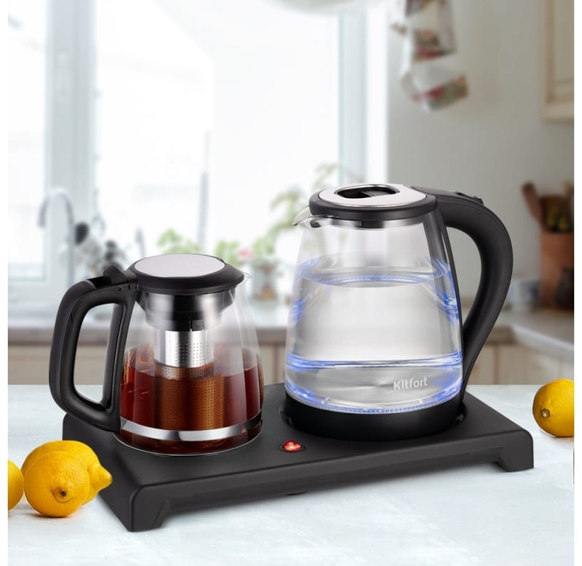Электрочайник Kitfort КТ-6179 черный