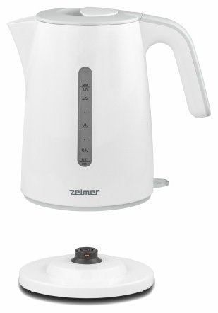 Электрочайник Zelmer ZCK7621S белый
