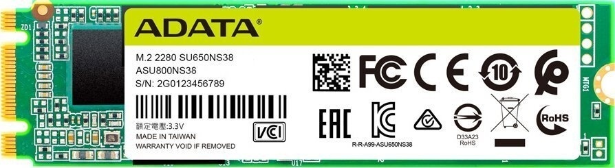 SSD ADATA SU650 ASU650NS38-512GT-C 512 Гб