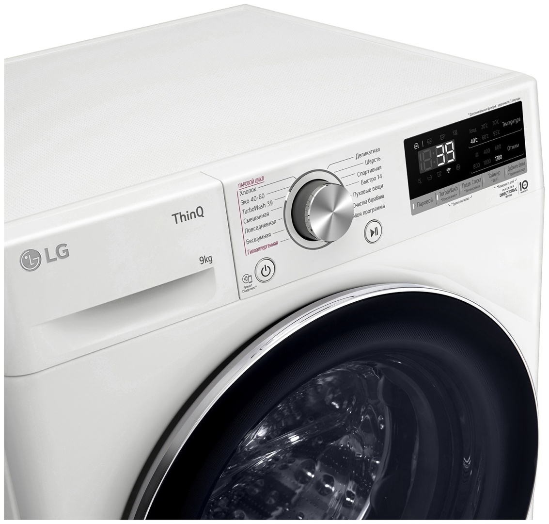 LG F2V7FS1W белый