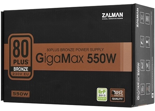 Блок питания Zalman GigaMax ZM550-GVII 550W