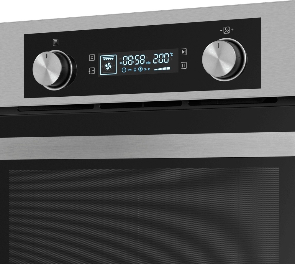 Духовой шкаф MAUNFELD AEOH6062S, серебристый