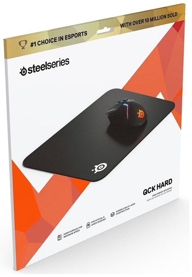 SteelSeries QcK Hard Pad черный