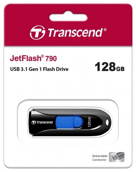 Transcend TS128GJF790K 128Gb черный