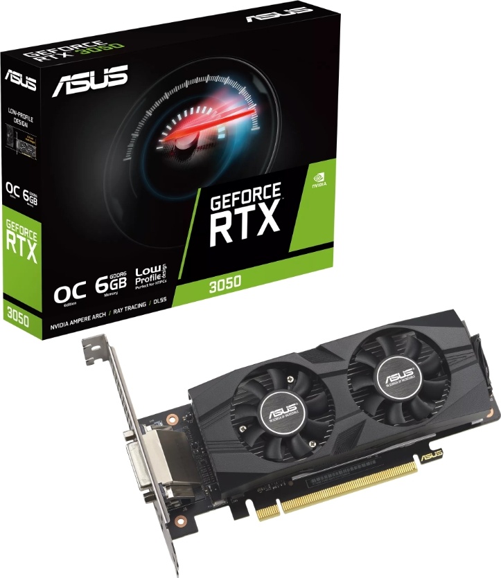 ASUS RTX3050-O6G-LP-BRK 6 Гб