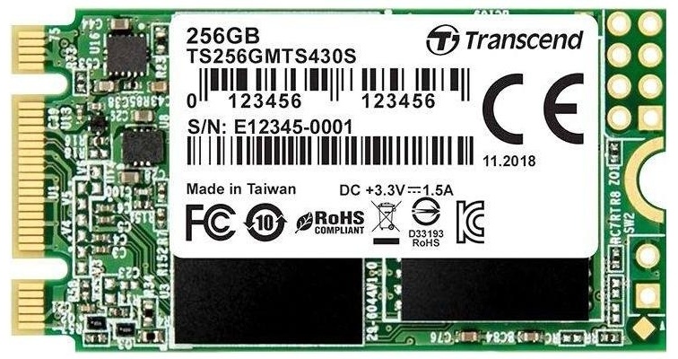 Transcend TS256GMTS430S 256Gb