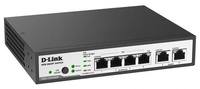 D-Link DES-1100-06MP/A1A черный