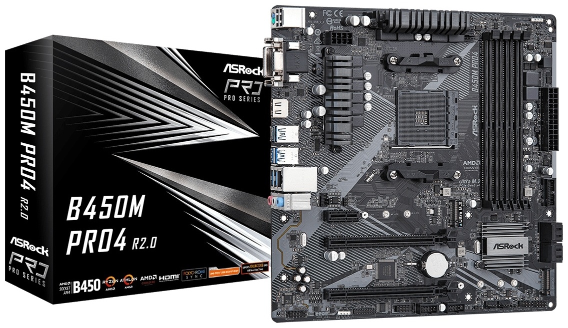 ASRock B450M PRO4 R2.0