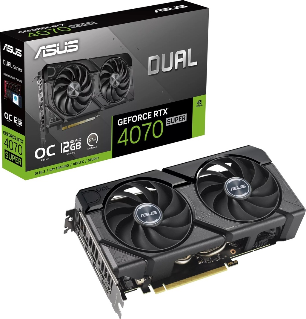 ASUS DUAL-RTX4070S-12G-EVO 12 Гб