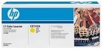 HP CE742A желтый