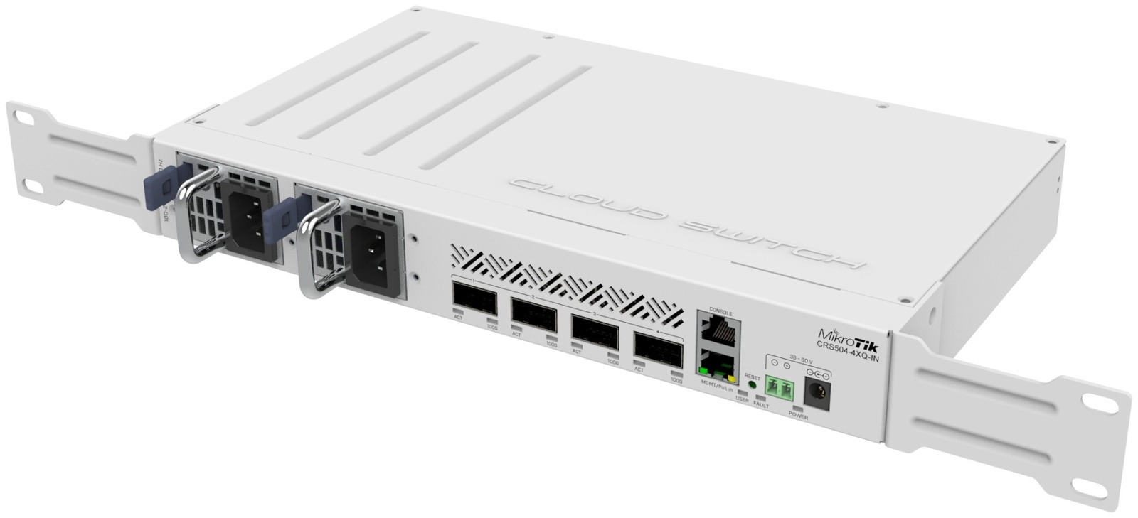 Коммутатор MikroTik CRS504-4XQ-IN